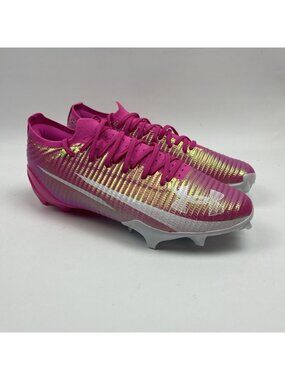 Under Armour Blur Pro Metallic Holographic Pink Football Cleats Men Sz 13 US